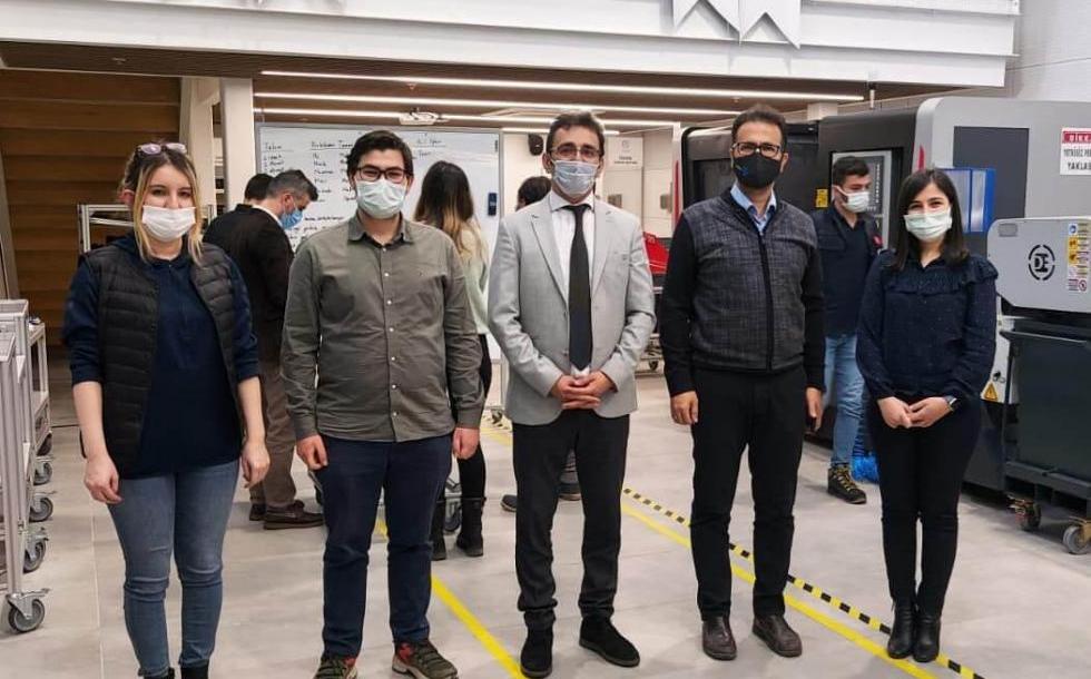 Karsu Tekstil yöneticileri Kayseri Model Fabrika'yı ziyaret etti.